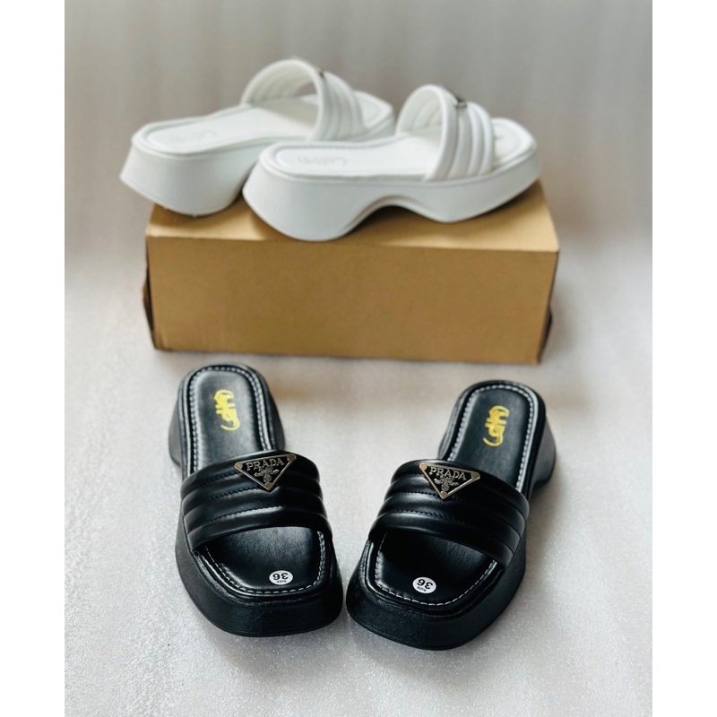 Dép Nữ Đế Xuồng Nâng Chiều Cao Bền Bĩ