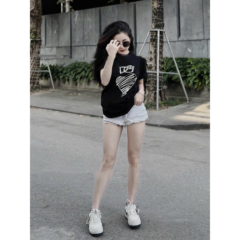 ÁO THUN GIẤY FOM RỘNG