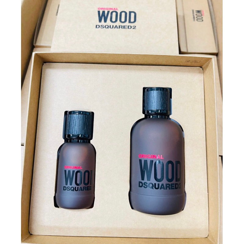 Set nước hoa DSQUARED2 WOOD ORIGINAL EDP 100ml + 30ml