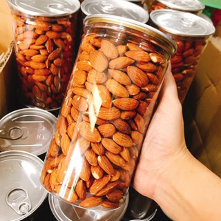 Hạt Hạnh Nhân rang tách vỏ ăn kiêng cho người tập gym, Hạnh Nhân sấy mộc cho người tiểu đường 500g Siêu Thị Xanh