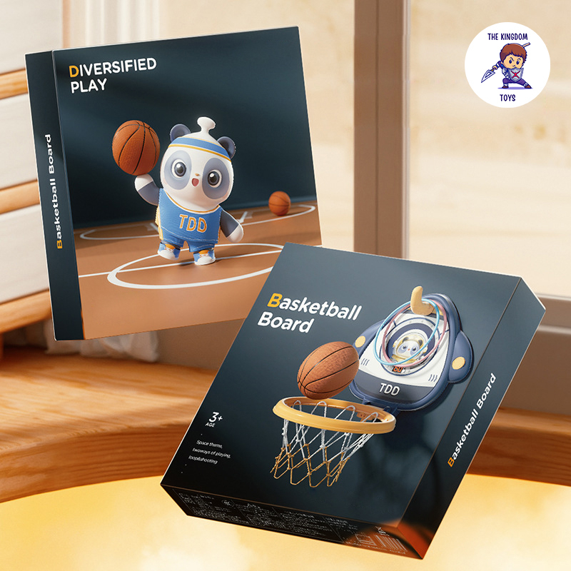Bảng Bóng Rổ Điện Tử Mini Treo Tường Tính Điểm Cảm Ứng Nhiều Chế Độ Chơi Có Bóng, Vòng Ném Đồ Chơi Vận Động Cho Bé