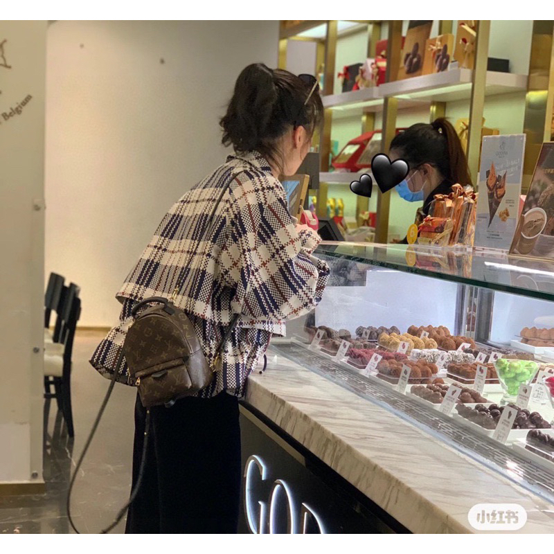 Balo LV cao cấp sz 20 khoá đồng da nét căng