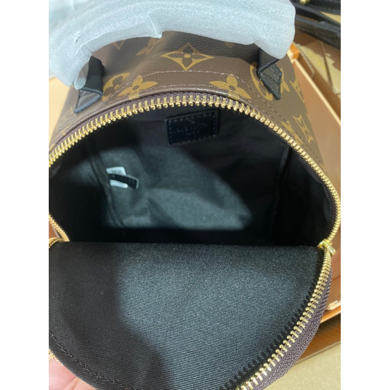 Balo LV cao cấp sz 20 khoá đồng da nét căng