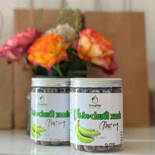 Viên Chuối Xanh Mật Ong