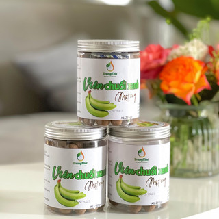 Viên Chuối Xanh Mật Ong