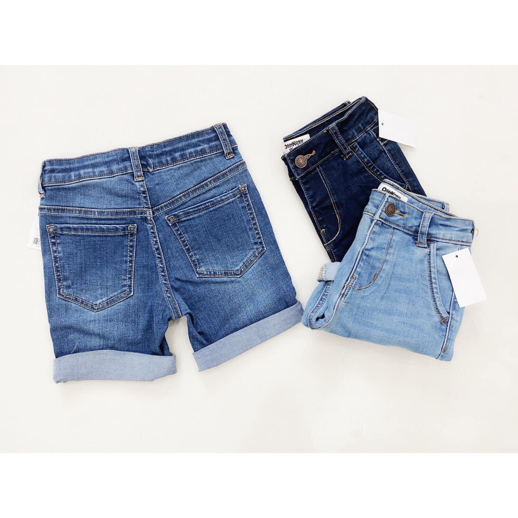 Quần short jean cho bé trai từ 5 đến 14 tuổi