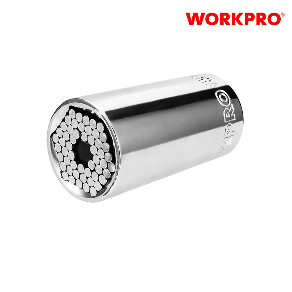 Bộ đầu tuýp có đầu vuông  Workpro - WP202517 3/8 inch size 7-32mm chính hãng