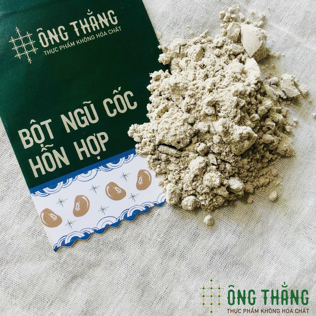 Bột 10 loại hạt ÔNG THẮNG - 1kg/500g/350g