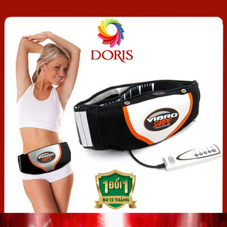 Đai rung nóng vibro shape chính hãng, đai massage giảm mỡ toàn thân hiệu quả nhanh