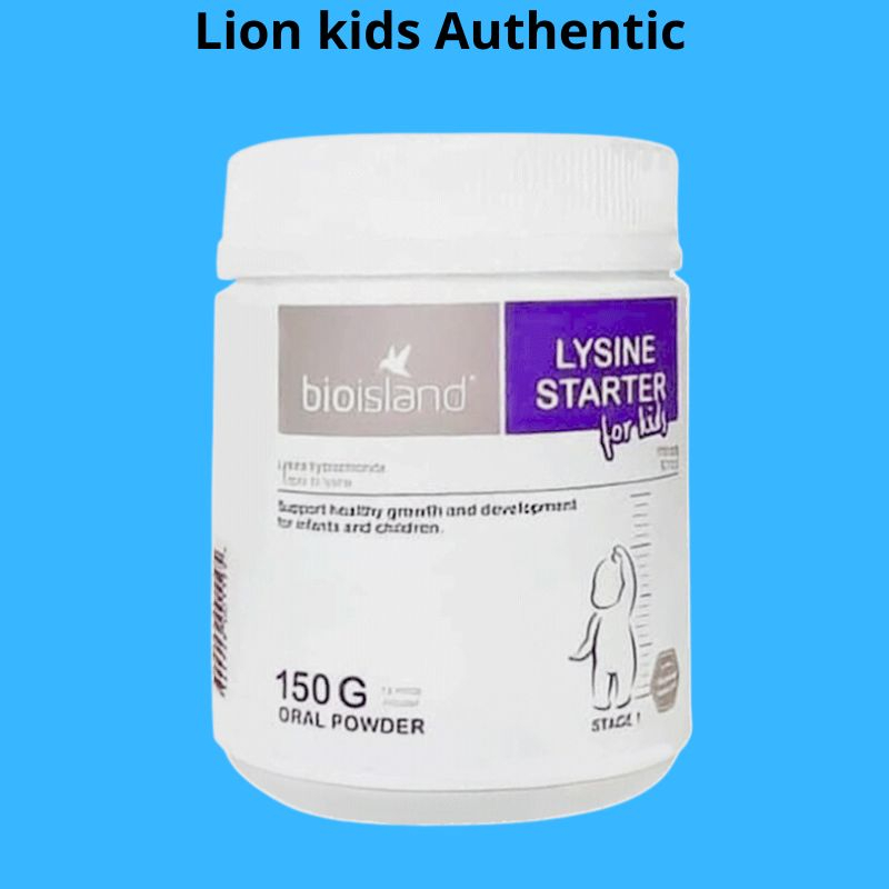 Bột tăng chiều cao Lysine Bio Island [FREE SHIP_MẪU MỚI] cho bé 150g