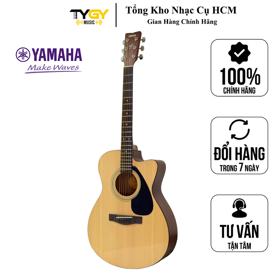 Đàn Guitar Acoustic Yamaha FS100C Chính Hãng (Full Box)