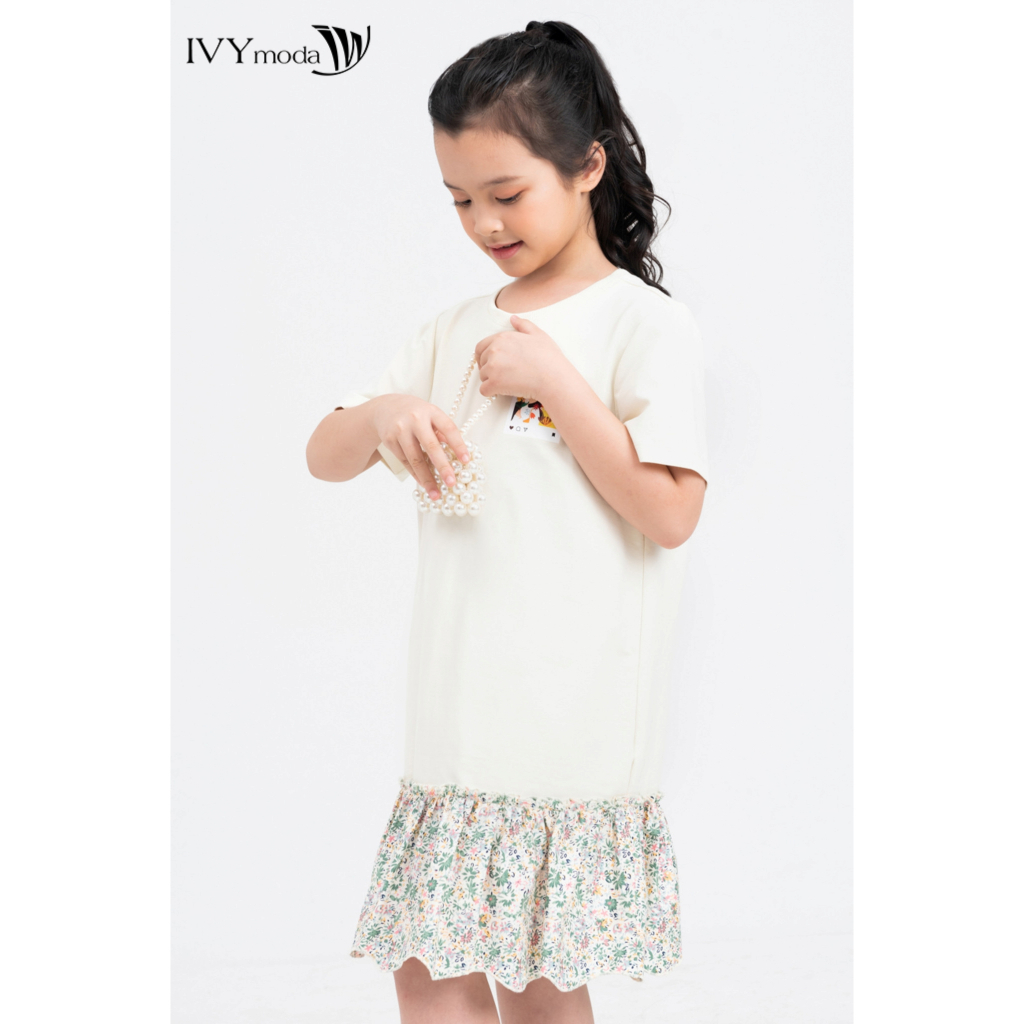 Đầm xòe đuôi cá My Kids bé gái IVY moda MS 42G1361