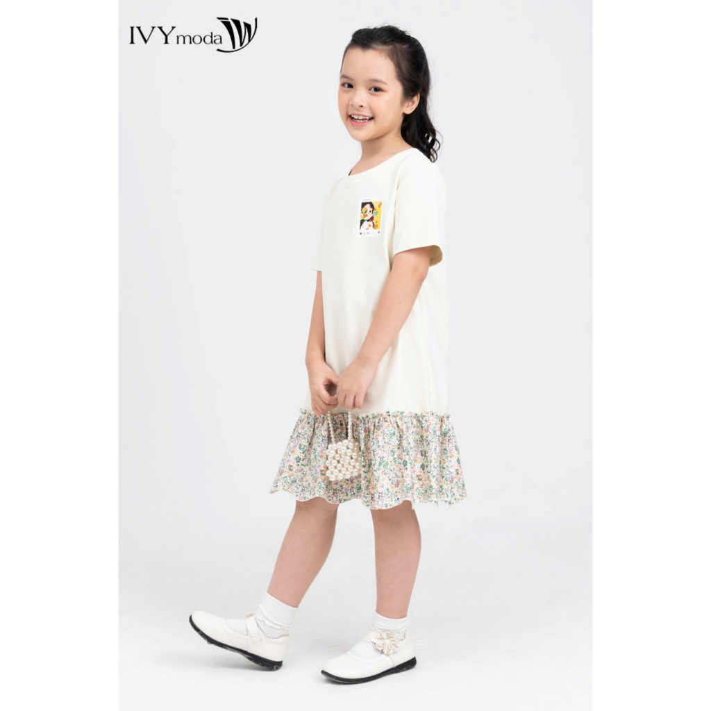 Đầm xòe đuôi cá My Kids bé gái IVY moda MS 42G1361