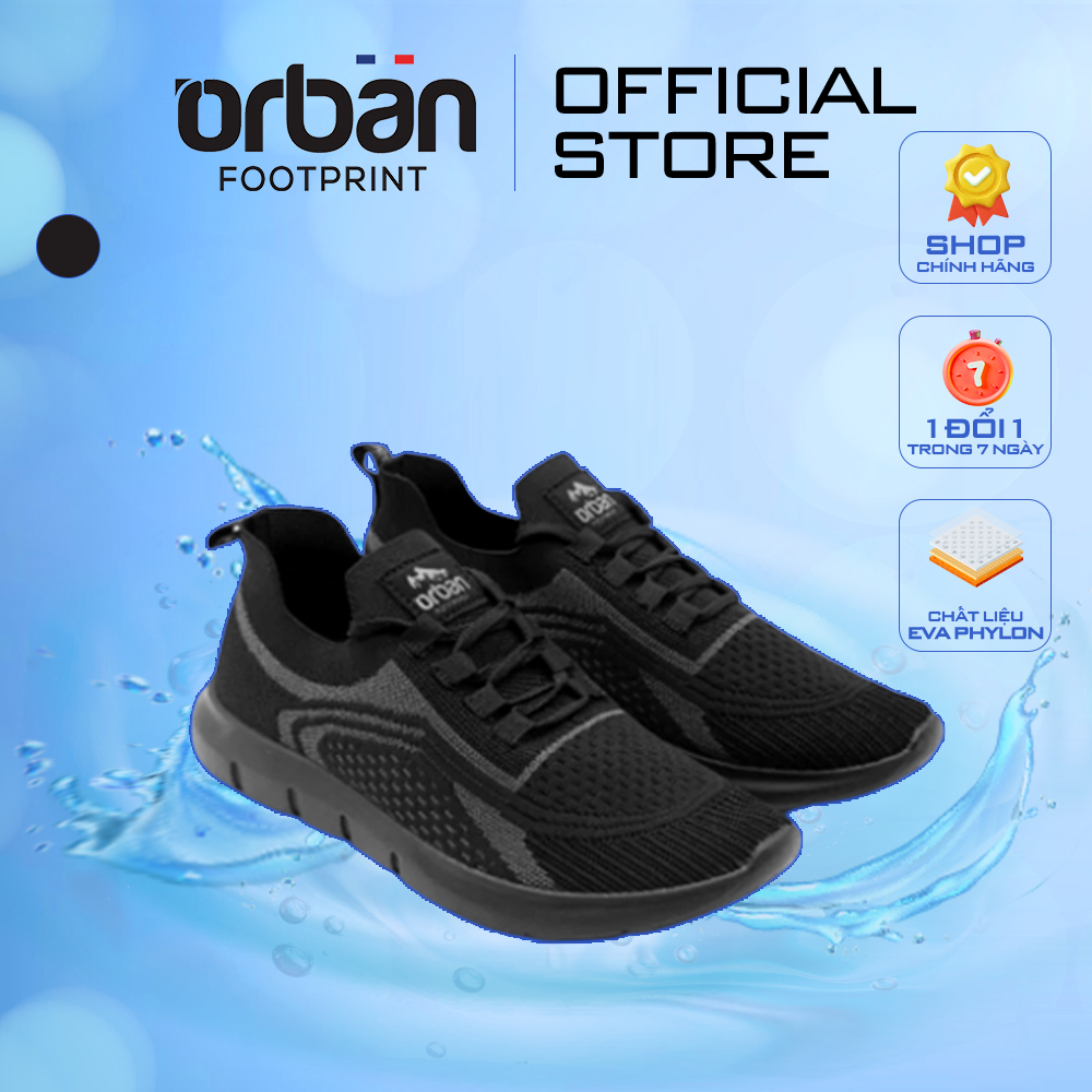 Giày Sneaker Urban Footprint TM2207 đen