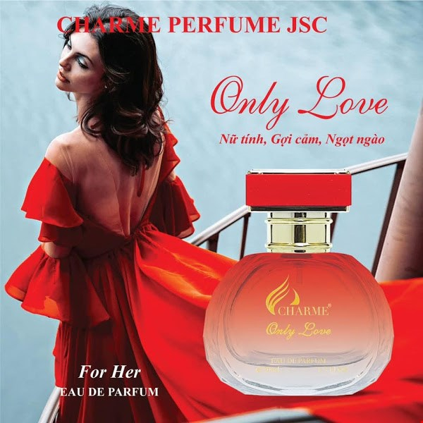 Nước hoa nữ CHARME Only Love hương trái cây ngọt ngào Lưu hương lâu từ 8-16 tiếng 50ml