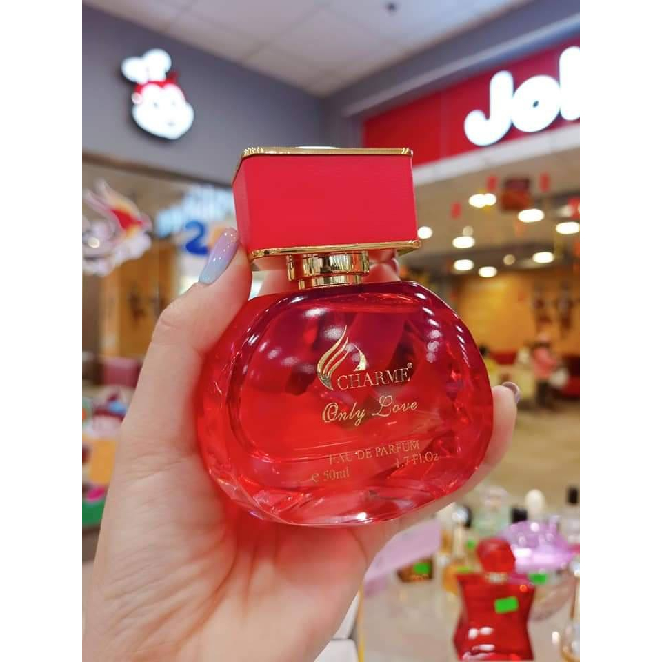 Nước hoa nữ CHARME Only Love hương trái cây ngọt ngào Lưu hương lâu từ 8-16 tiếng 50ml