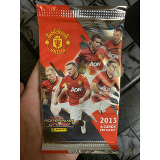 Gói 6 thẻ cầu thủ panini manchester united 2013