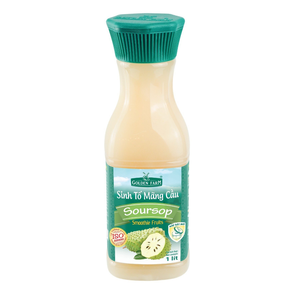 Sinh tố mãng cầu Goldenfarm 1L
