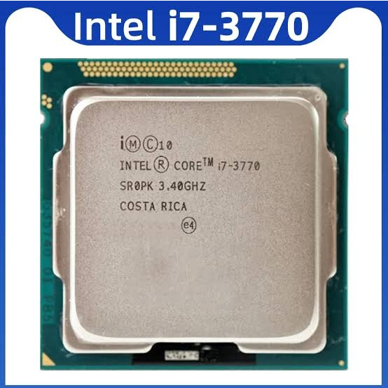 CPU Intel Core i7 3770 (3.90GHz, 8M, 4 Cores 8 Threads)