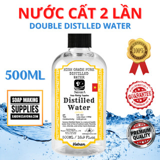 NƯỚC CẤT 2 LẦN NƯỚC CẤT 1 LẦN DISTILLED WATER LOẠI 1, NƯỚC TINH KHIẾT DISTILLED WATER, DOUBLE-DISTILLED WATER SAVONA
