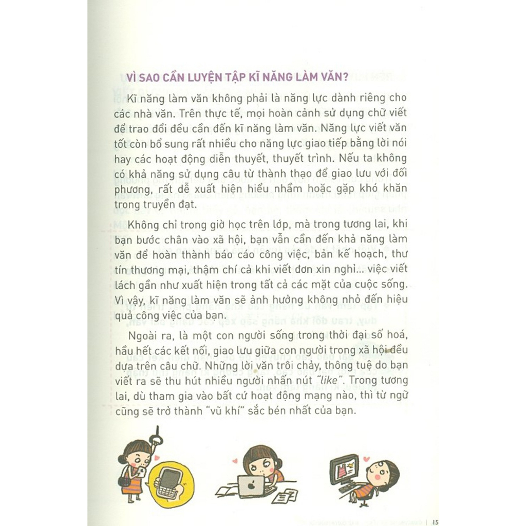 Sách - Kĩ năng vàng cho teen thế kỉ 21 - Bí kíp làm chủ môn văn (Dành cho lứa tuổi 11+)