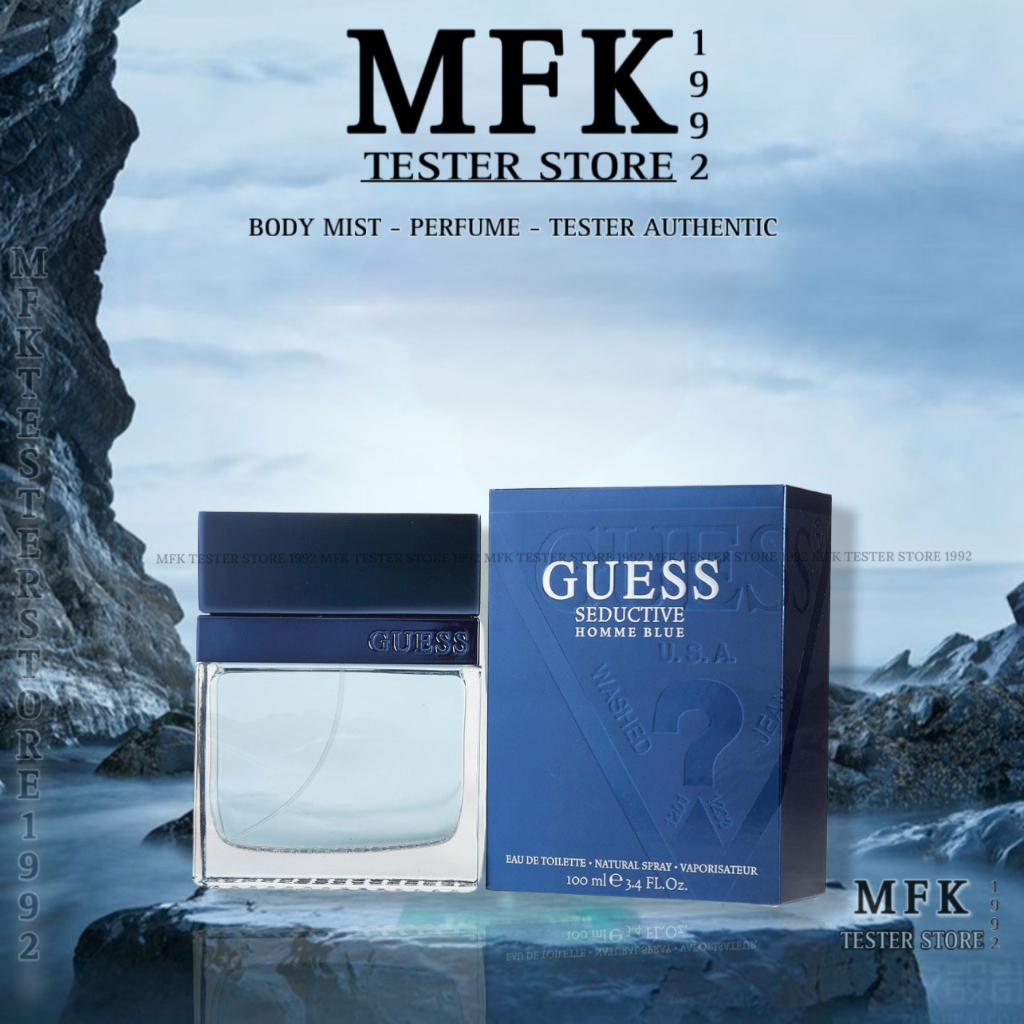 | 𝐌𝐅𝐊𝐒𝐓𝐎𝐑𝐄 | Nước Hoa Guess Seductive Blue For Men EDT - Ⓜ.Ⓕ.Ⓚ