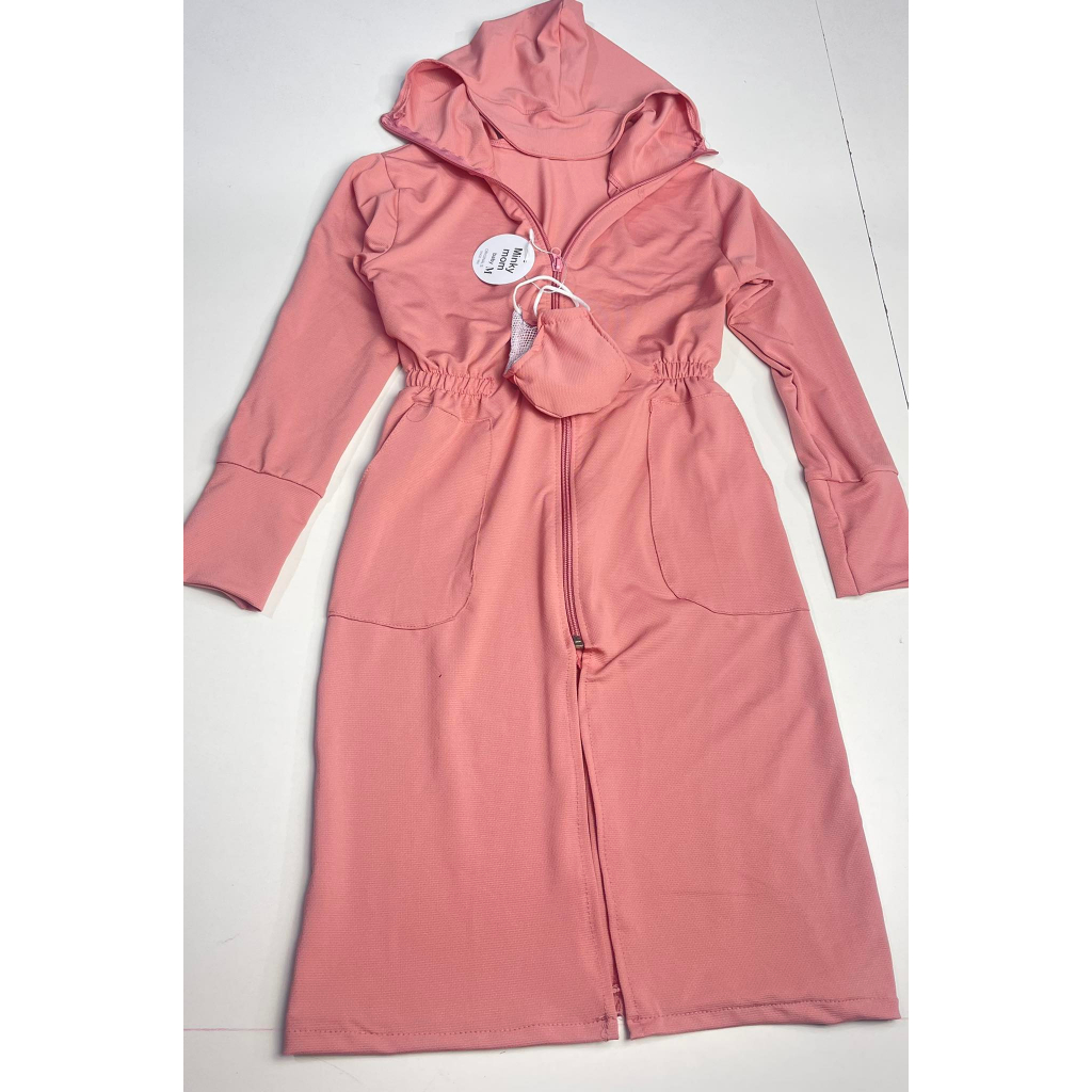 Ao chống nắng dáng dài toàn thân cho bé tặng kèm khẩu trang