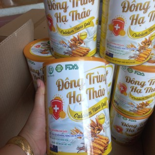 Sữa đông trùng hạ thảo Calciumnano gol 900g