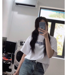 Áo thun nam nữ unisex Soulmate form rộng, chất vải cotton, phong cách đơn giản, màu trắng,đen, be