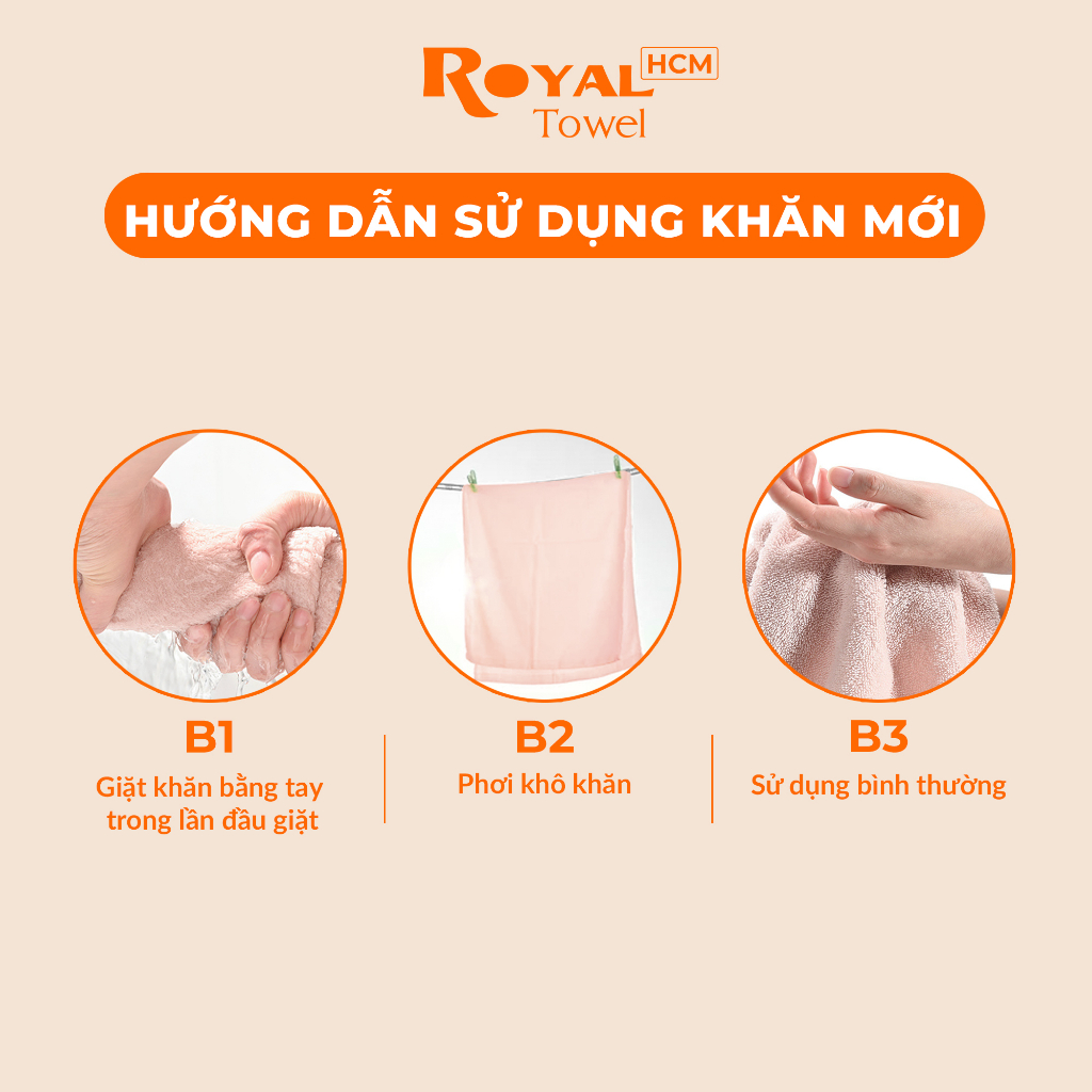 Khăn tắm sợi tre 60x120cm Royal Towel  mềm mại, thấm hút, không đổ lông, không phai xù, dùng cho gia đình, spa, khách sạ