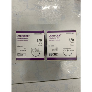 Chỉ CPT Caresorb Polyglactin 1/0, 2/0, 3/0, 4/0