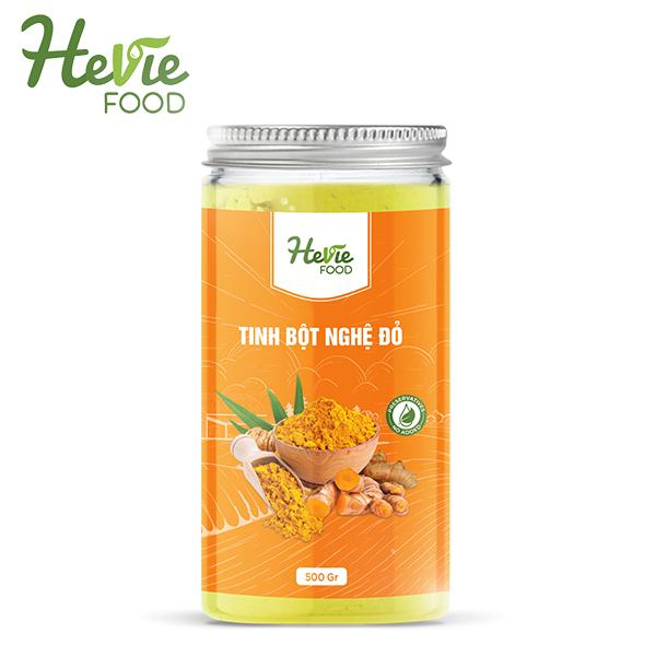 Tinh bột NGHỆ ĐỎ 500g chăm sóc sức khỏe HeVieFood