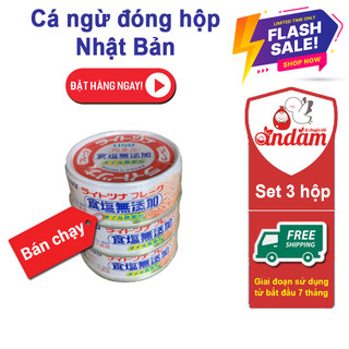 Cá ngừ đóng hộp combo 3 hộp