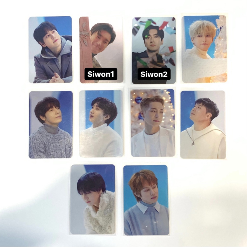 ĐỌC KĨ MÔ TẢ - Bộ ảnh thẻ bo góc nhóm nhạc Hàn Quốc SUJU SUPER JUNIOR