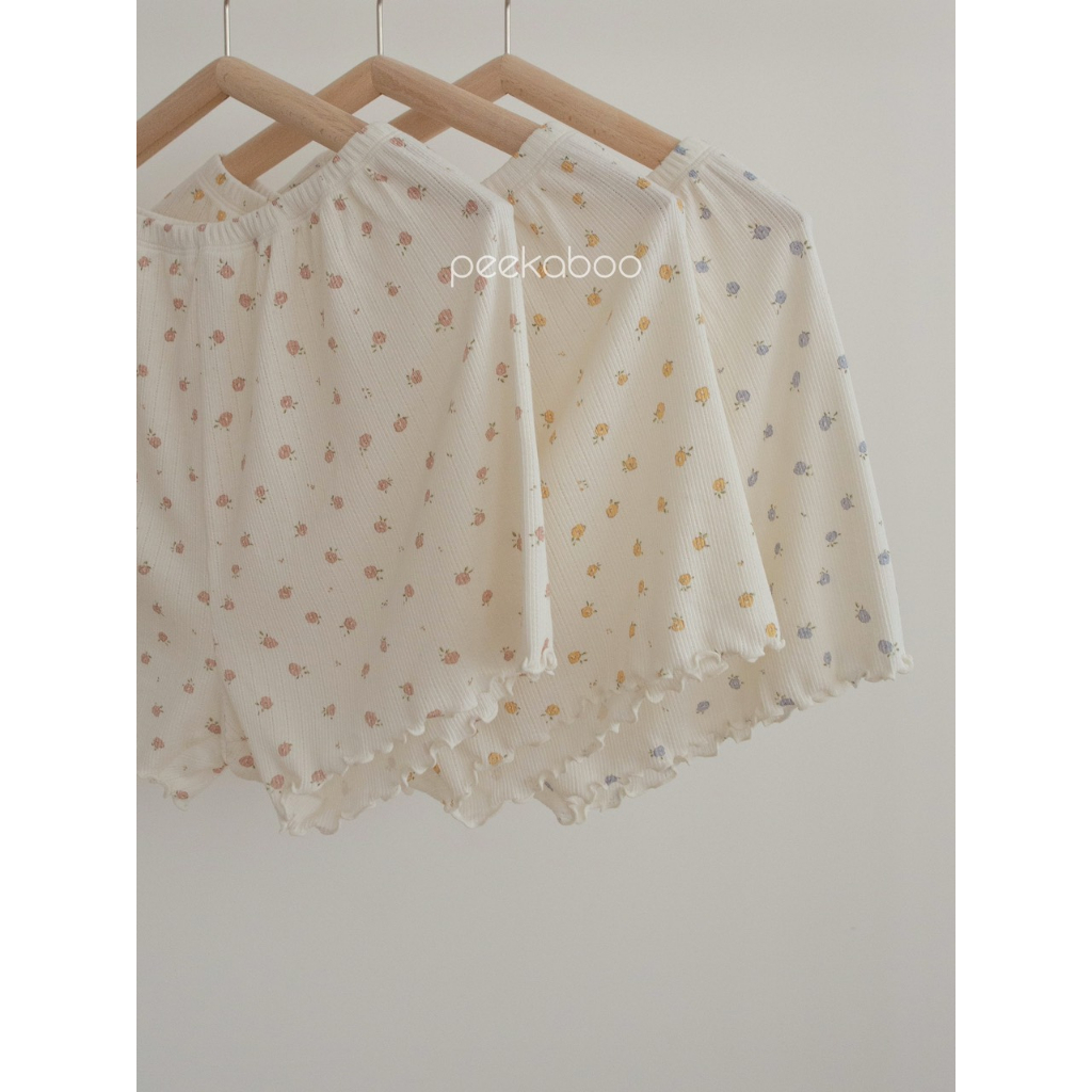 Bộ rời hè hoa nhí 2 dây Darling Peekaboo Hàn Quốc cho bé gái