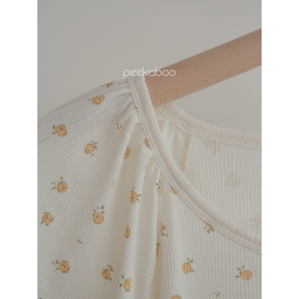 Bộ rời hè hoa nhí 2 dây Darling Peekaboo Hàn Quốc cho bé gái