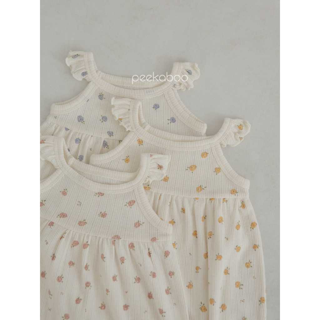 Bộ rời hè hoa nhí 2 dây Darling Peekaboo Hàn Quốc cho bé gái