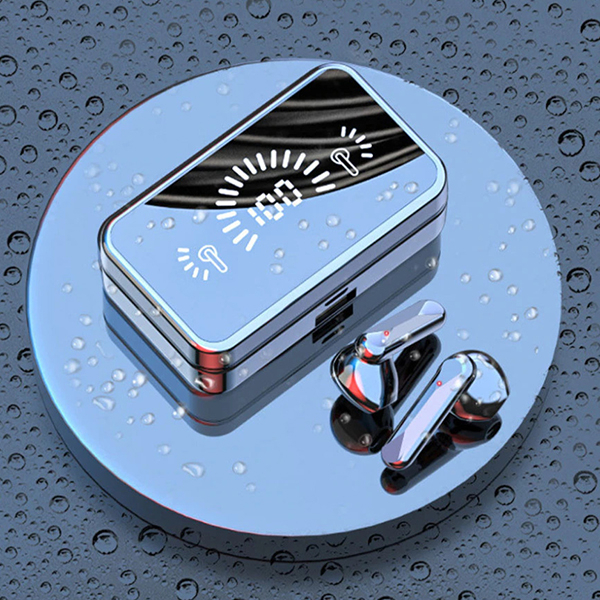 Tai Nghe Bluetooth không Dây S20 V5.3, Âm Thanh Hifi 9D Cực Hay Có Micro Màn hình LED chống thấm nước, Pin Trâu