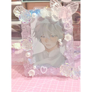 Toploader decor thạch đựng card idol Kpop, anime