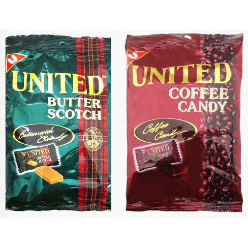 Kẹo cà phê United 140g Cafe, Bơ Sữa Thái Lan