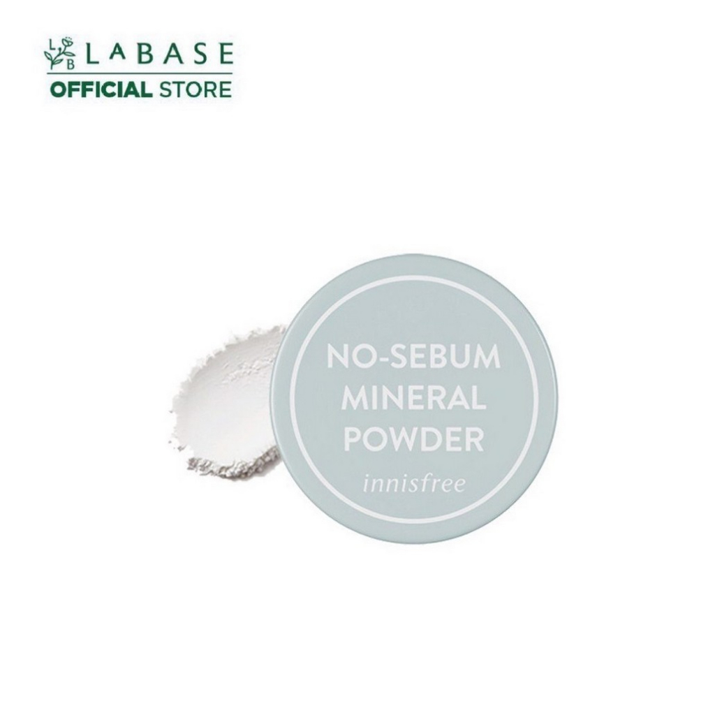 Innisfree No Sebum Mineral Powder 5g Phấn Phủ Khoáng cho làn da mịn mượt tự nhiên giữ lớp makeup lâu trôi konvy