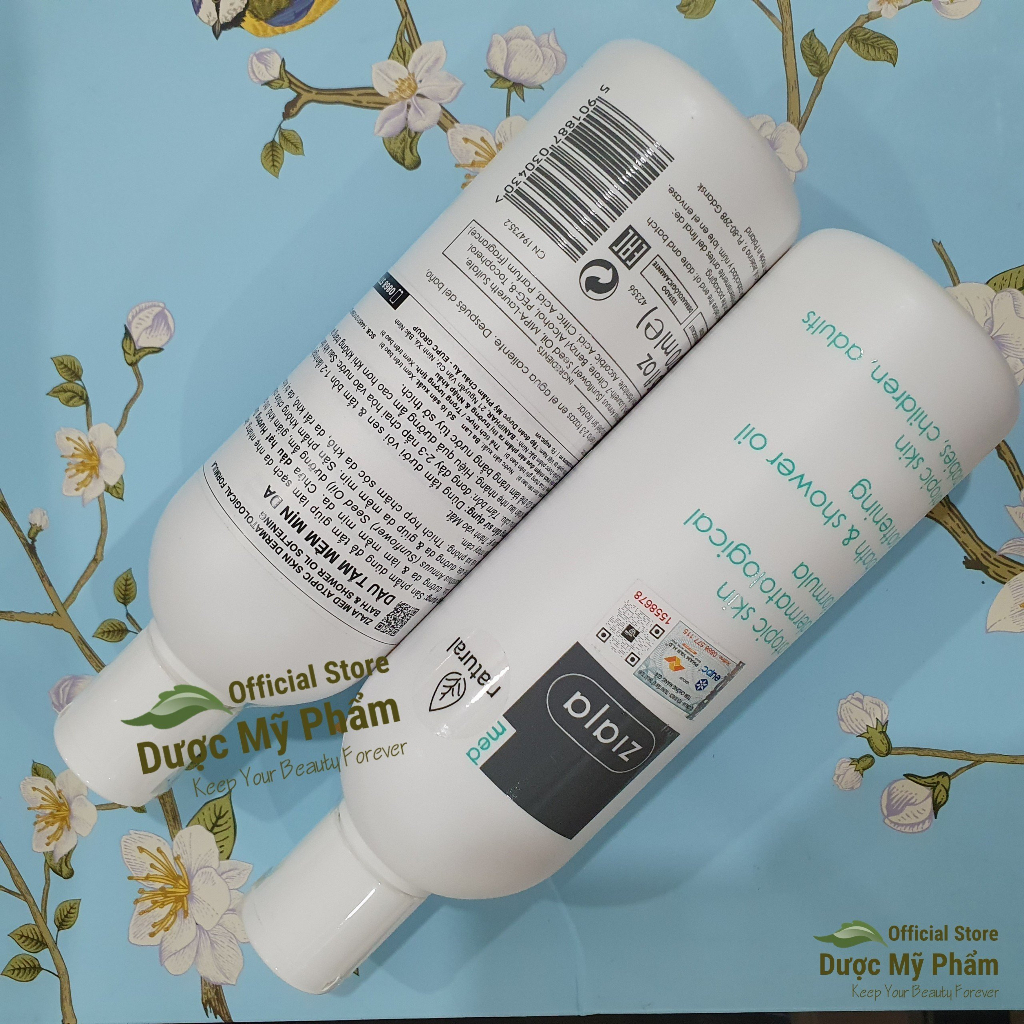 Sữa Tắm Mềm Mịn Da Ziaja Med Atopic Skin Dermatological Formula Bath & Shower Oil Softening 270ml