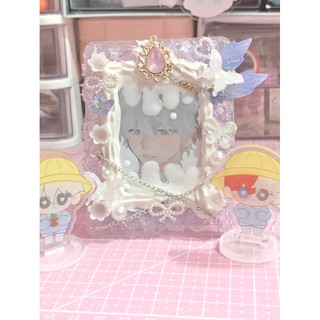 [Sẵn] Toploader decor thạch đựng card idol Kpop, anime