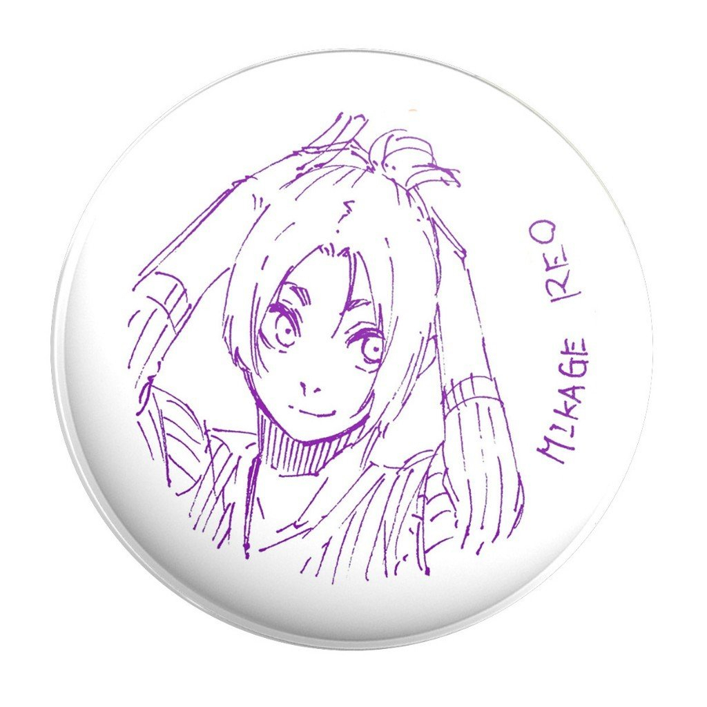 Huy hiệu IN HÌNH BLUE LOCK ver NỀN TRẮNG manga anime chibi quà tặng xinh xắn độc đáo ghim cài áo cặp sách