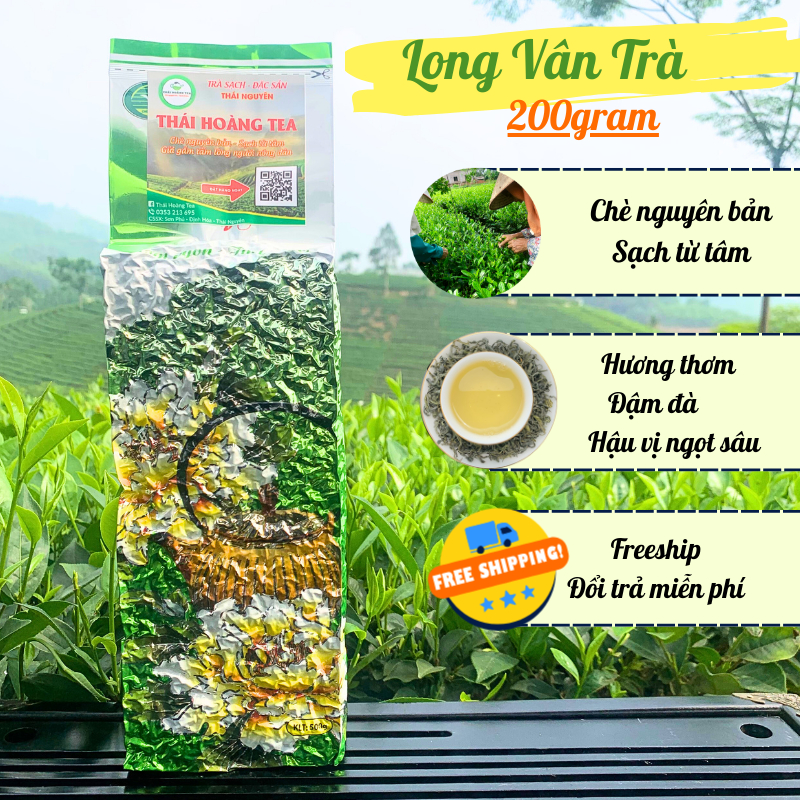 Trà cao cấp đặc sản Thái Nguyên - Túi 200gam