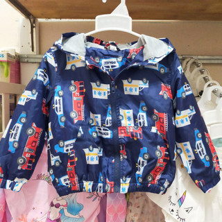 Áo khoác gió 2 lớp bé trai , khoác dù hình khủng long, xe ô tô Anni kid từ 6 tháng đến 12 tuổi từ 7kg đến 28kg