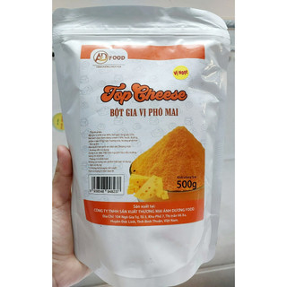 1kg bột phô mai vị ngọt top cheese màu cam nhẹ, thơm đậm đà