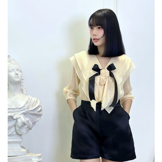 Set áo kiểu tiểu thư sang trọng