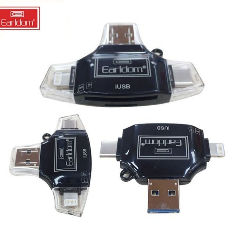 ĐẦU ĐỌC THẺ NHỚ ALL IN ONE OTG EARLDOM ET-OT31 CHÍNH HÃNG