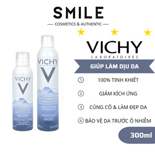 Xịt khoáng Vichy Mineralizing Thermal Water cấp ẩm bảo vệ da 150ml - 300ml
